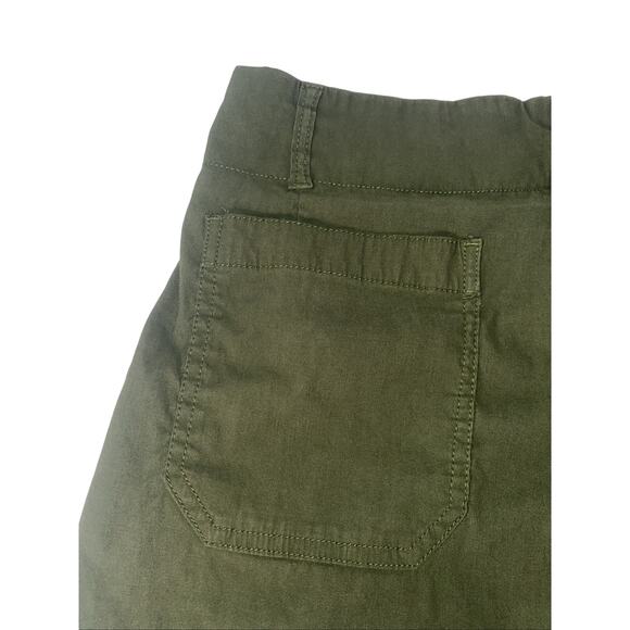 Maeve By Anthropologie Shorts Womens 31 The Colette Army Green - Picture 2 of 9